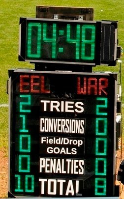Hire a Rugby League or Rugby Union Digital Scoreboard in Sydney!