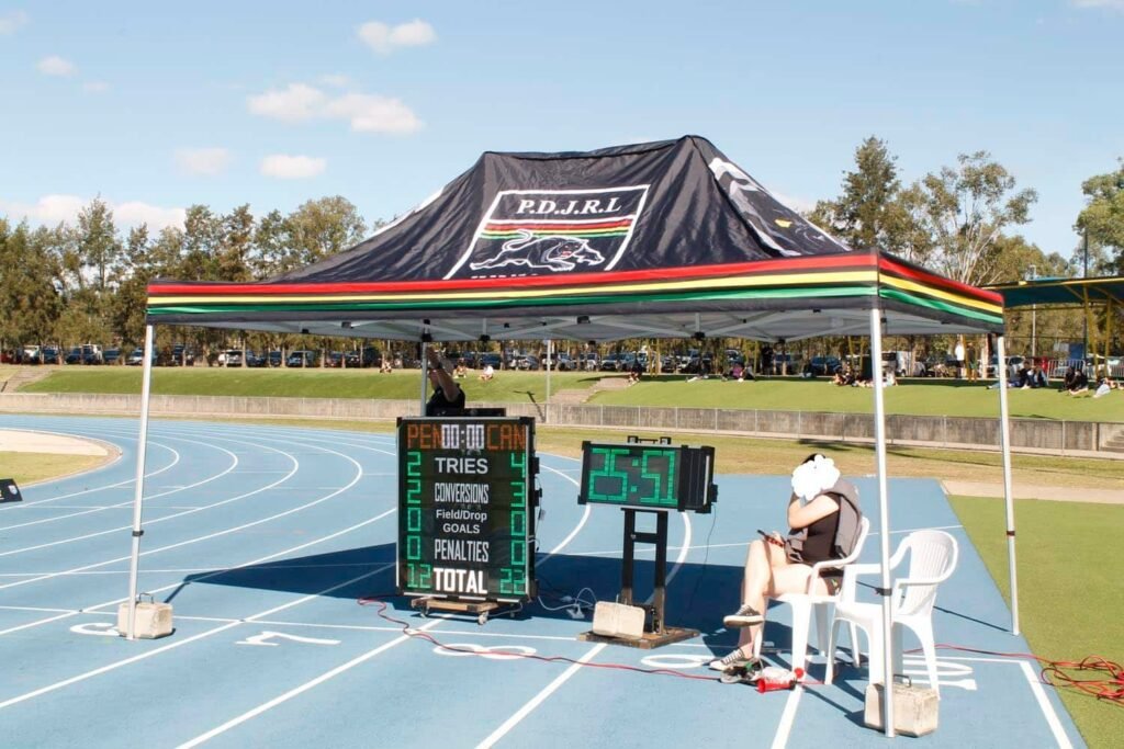 Hire a Rugby League Digital Scoreboard: Scoreduino Powers Penrith Panthers Match at Blacktown International Sportspark