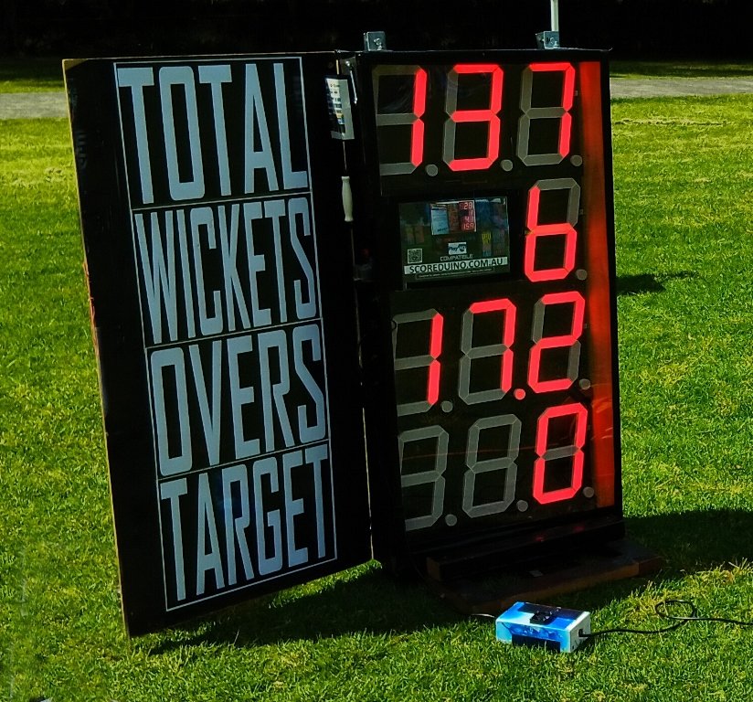 1. Ultra Large Cricket Scoreboard — 1200 × 600 mm