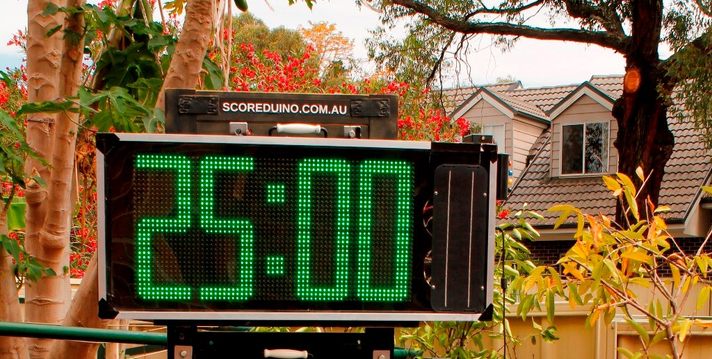 Sports Digital Timer — 640 × 320 mm